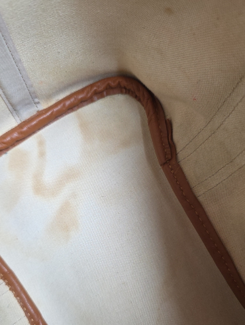 MCM Cognac Visetos Tote Bag - Picture 10 of 16